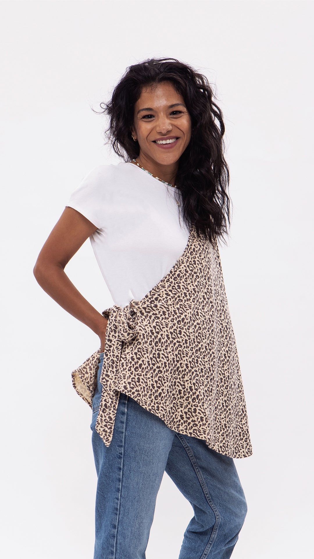 Babi Leopard Kimono